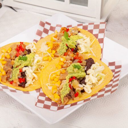 Tacos suaves x3 El Paso